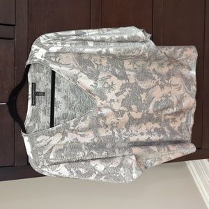 WHBM Metallic Everyday Dolman Sleeve Tee